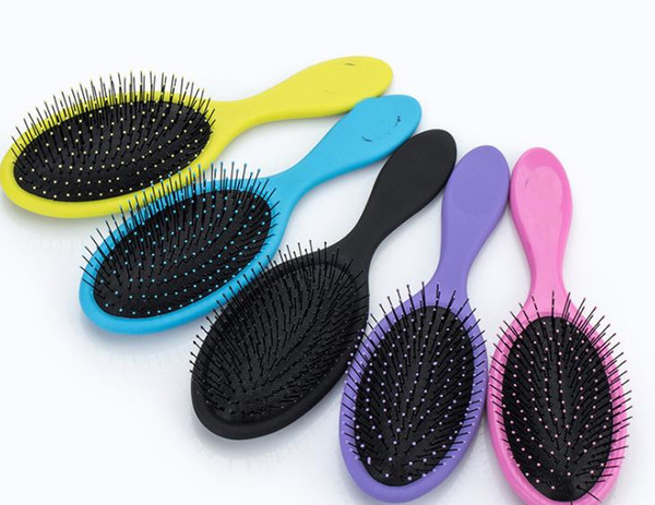 2017 Wet & Dry Hair Brush Hair Detangler Brush Massage Comb With Airbags Combs For Wet Hair Shower Brush B537