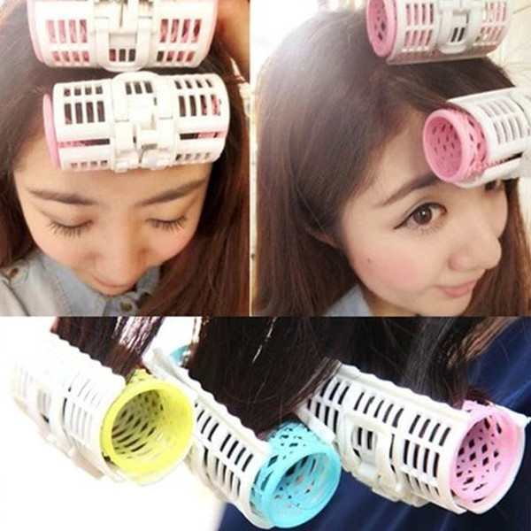 3pcs/lot Hair Curler Grip Cling Hair Rollers Hair Curlers Salon Air fringe DIY bang Hairstyle