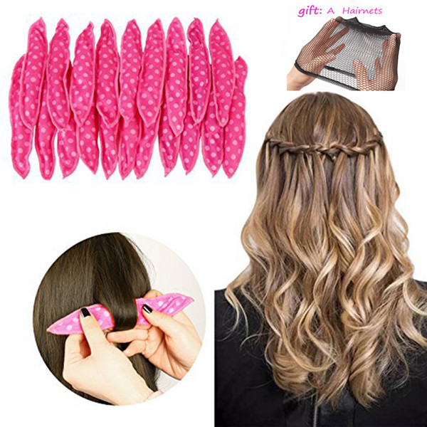 20/30 pcs/set Magic Soft Hair Care Roller Flexible Foam Hair Curler No Heat No Clip Sleep Hair Curling DIY Styling Tools