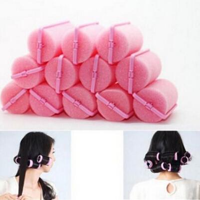 New 12 Pcs Hair Rollers Hot Soft DIY Styling Tools Sponge Hair Styling Foam Hair Rollers Curler Hairdressing tool