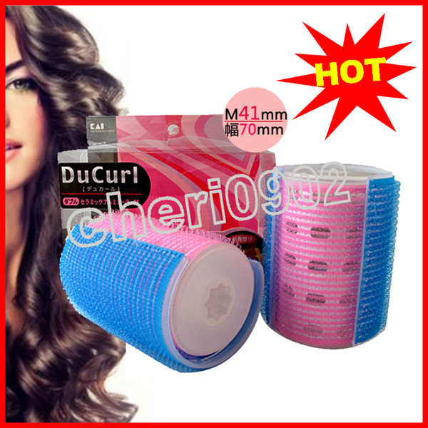 wholesale-Hot Plastic Hair Rollers Hair Curlers DIY Hair Salon Curlers Rollers Tool Soft Hairdressing Tool Twist Styling free shipping