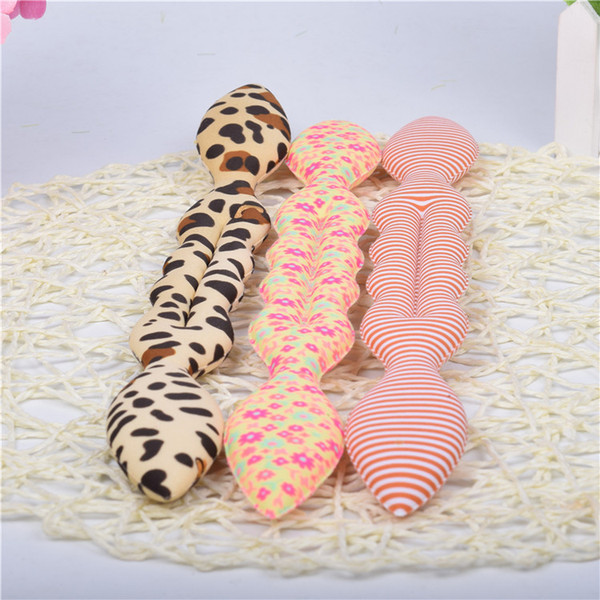 The Korean version of the wave a little cute bunny ears large sponge Balls Head buds head of hair up hair great wholesale