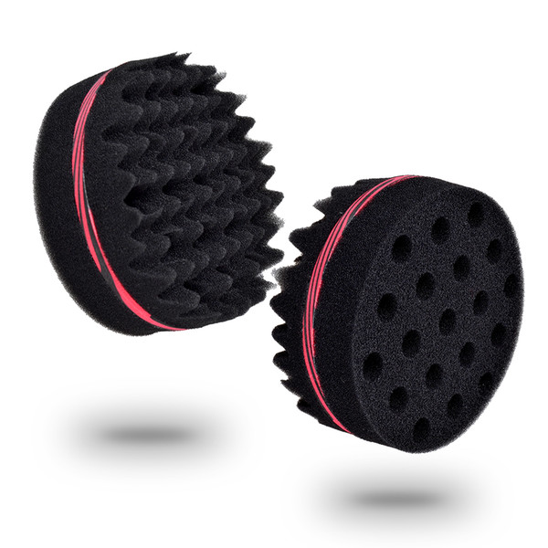 High Quality Magic Twist Sponge Circle Twist Sponge Brush Hair Curl for Nature Hair afro coil wave dread sponge brushes