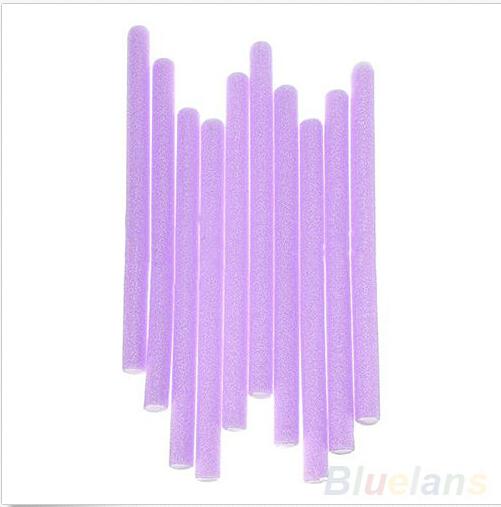 100Pcs/ Lot Curler Makers Soft Foam Bendy Twist Curls DIY Styling Hair Rollers Tool for Women Accessories