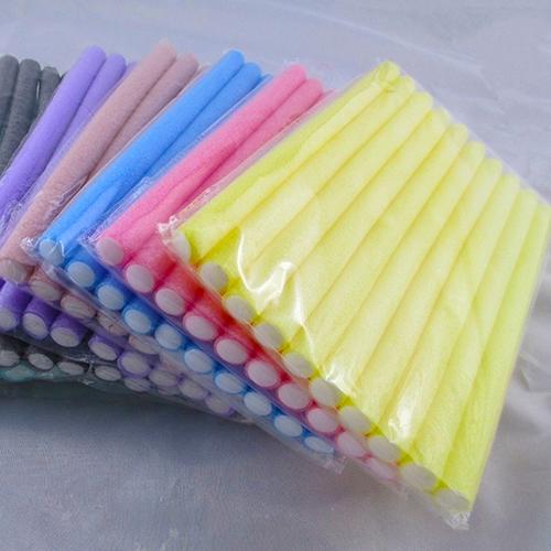 New Arrivals10 Pcs Soft Foam Bendy Twist Curler Sticks DIY Hair Design Maker Curl Roller Tool