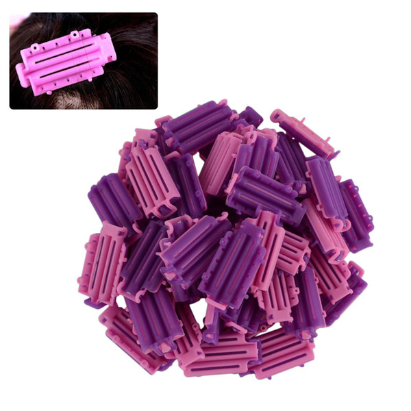 45pcs High Quality Hairdressing Styling Wave Perm Rod Corn Hair Clip Curler Maker DIY Tool For Women's Beauty