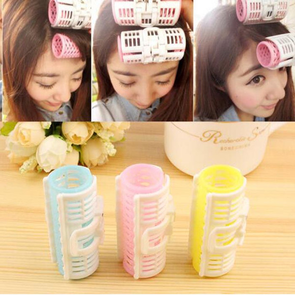 Wholesae Plastic DIY Hair Styling Roller Magic Bang Clip Hair Curler 3pcs/set high quality free shipping