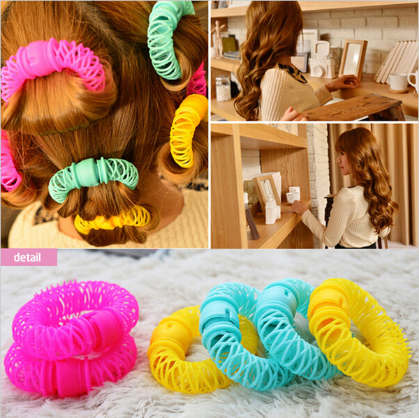 6 pcs/bag New Hair Styling Roller Convenient Hair Magic Curler Hair Rollers Hair Styling Tools