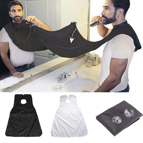 cutting gown Brainbow 1 set 3D Black Salon Barber Capes dresser Hair Cutting Gown Cape Men Beard Care Shave Apron Hair