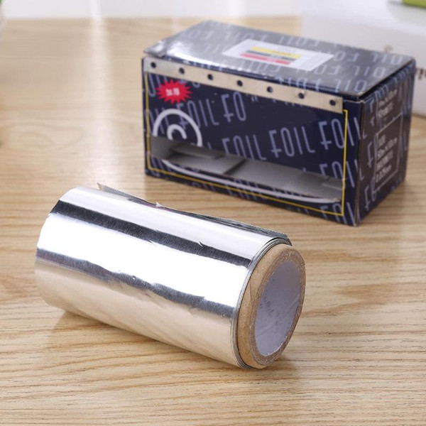 1 Roll Hairdressing Styling Tin Foils Tape Thicken Hair Salon Manicure Supplies Highlights Foil Roll Gradient Modeling Tool