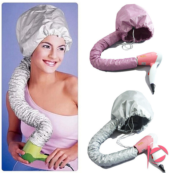 Baking Oil Cap Hair Dryers Wrap Heat practical security Hair Care Treatment Beauty Steamer SPA Salon Heated Hairdress Cap hat Random Color