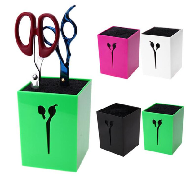 Salon Beauty Comb Case Hair Clips Storage Box Hairdressing Scissors Holder Hair Styling Clamps Stand Kit Box Organizer