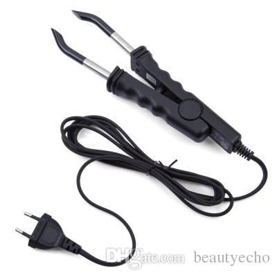 Professional Hair Extension Iron Wand Melting Keratin Bonding Tools Fusion Heat Connector Fusion Heat Connector Ultrasonic Salon Machine +B