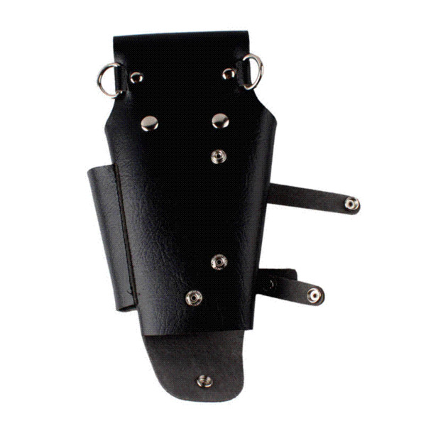 Leather Rivet Hairdressing Scissors Bag Clips Holster Holder Salon Pouch Case#49768 bag pe case for samsung galaxy note n7000