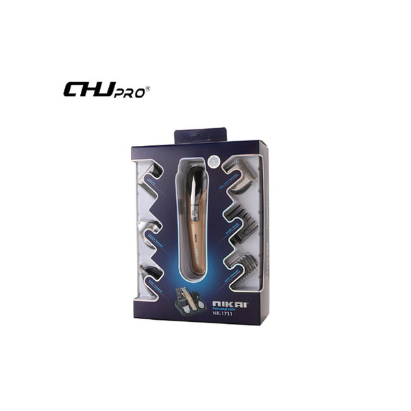 CHJPRO Hair Clipper Set Hair Care Salon Styling Tools Men's Multifunction 7-in-1 Charging 220V Colorbox DHL