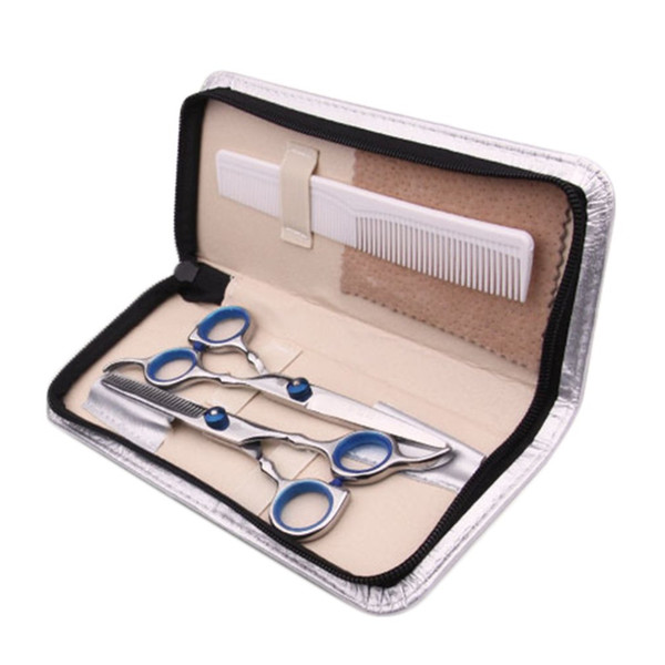 SMITH CHU XK01 Hair Scissors Set 6 Inch Cutting Thinning Styling Tool Salon Hairdressing Shears Regular Flat Teeth Blade 58HRC