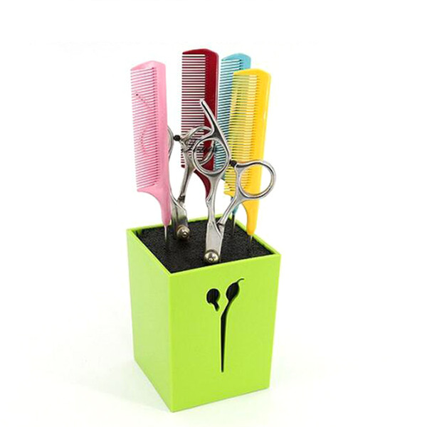 New Hair Scissors Holder Fashion Salon Professional Scissor Set Storage Box High Quality Free Shipping 4 colors FAST SHIP