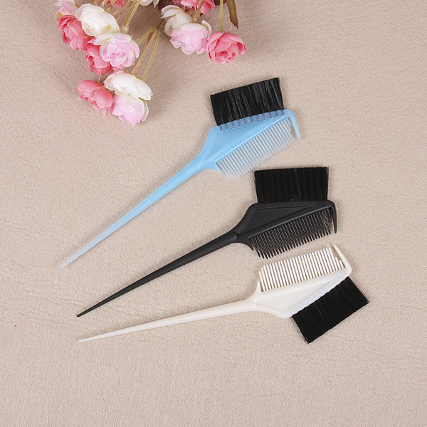 Salon Hair Comb Dye Colouring Brush Comb Professional Salon Tool Plastic Hairbrush Fashion Hair Styling Tools Supplies