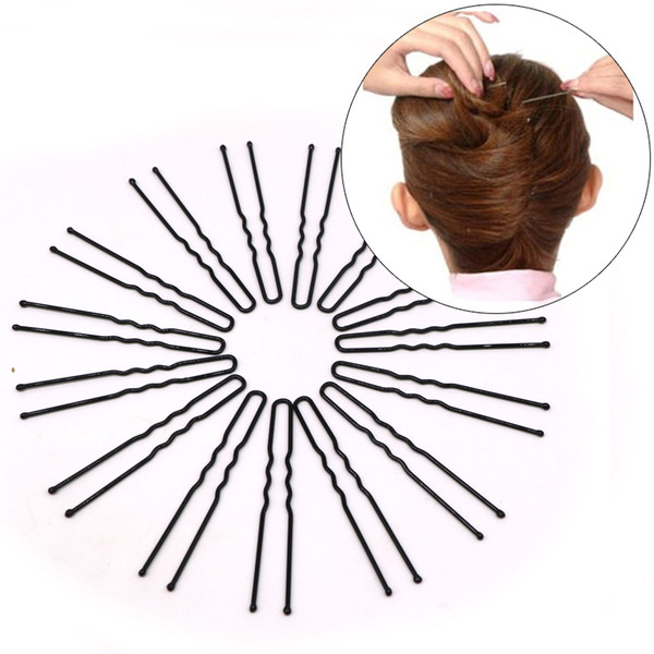 clip bookmark 90pcs Black Pin Hair Clips Metal Thin U Shape Hairpins For Women Ladies Pins Hair Accessories Wholesale