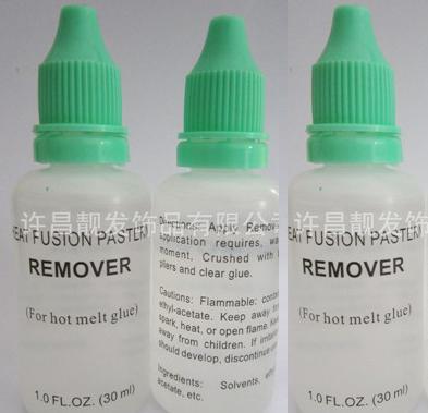 1.0 OZ/ 30ml keratin fusion Hot Glue bond adhesive remover for salon use