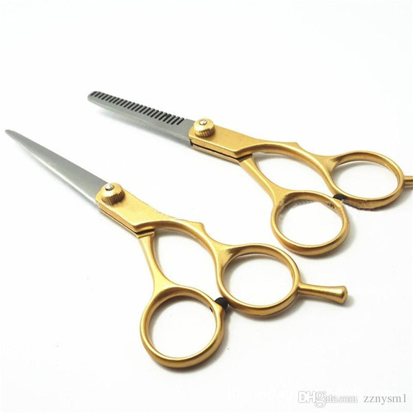 2PCS Professional Hairdressing Thinning Scissors Hair Cutt Salon Professional Barber Hair Cutting Thinning Scissors Shears Hairdressing Set