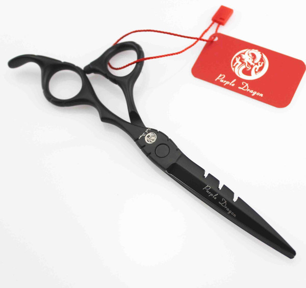 Black Hair cutting scissors 6 INCH or 5.5 INCH for choose Black baking finish surface 440C Simple packing 1PCS/LOT NEW