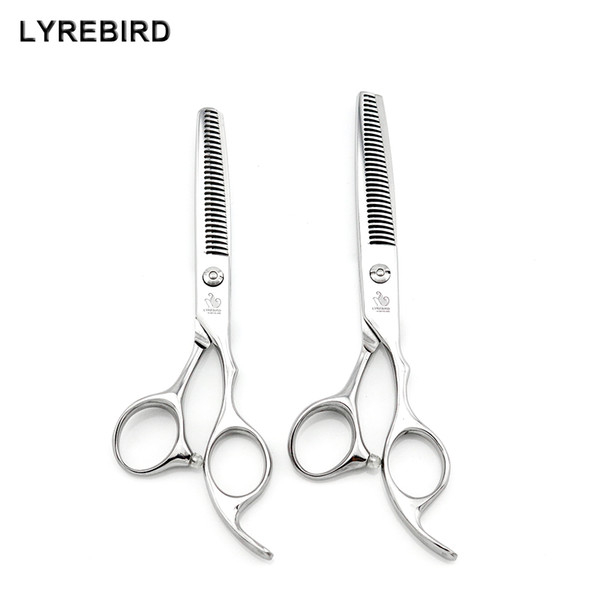 Lyrebird HIGH CLASS hair scissors 5.5 INCH or 6 INCH Hairdressing scissors Professional hair scissors high quality Black stone NEW