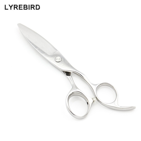 Sliding Hair shears 5.75 INCH Convex Blade Damascus Decorative Design Bearing Screw Wholesale Lyrebird HIGH CLASS 10PCS/LOT NEW