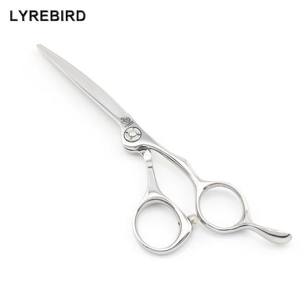 Sliding hair shears 5.5 INCH Barber hair scissors Precise Bearing screw Lyrebird HIGH CLASS Wholesale 10PCS/LOT NEW