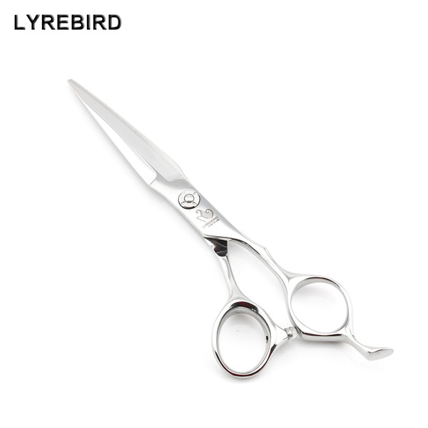 Professional hair scissors 6 INCH Hair shears Sword blades Convex edge Bearing screw Lyrebird HIGH CLASS Wholesale 10PCS/LOT NEW