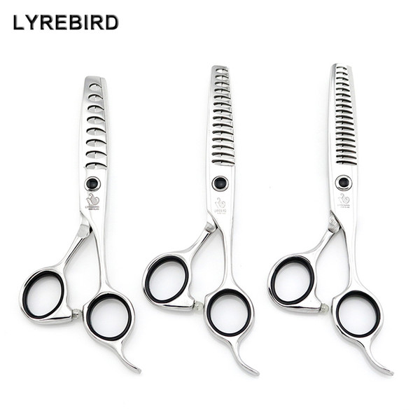 Professional hair scissors 9cr13 thinning scissors 5.75 INCH 8 Teeth 14 Teeth 18 Teeth Lyrebird HIGH CLASS 10PCS/LOT NEW