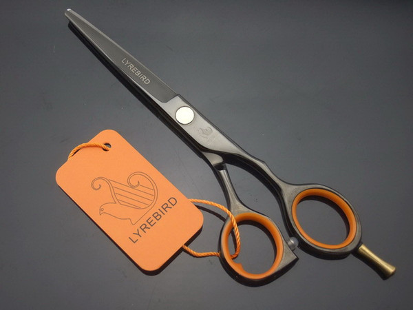 Hair cutting or Thinning scissors 5.5 INCH Black scissors LYREBIRD tesoura de cabeleireiro profissional hair shear Simple packing NEW