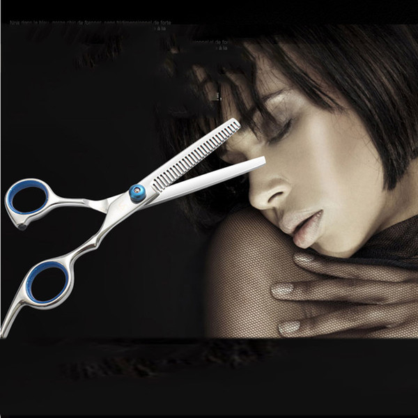 Barber Hair Cutting Thinning Scissors Hairdressing Styling Tool Stainless Steel Hair Scissors two types Barber accessories 2Pcs/Set