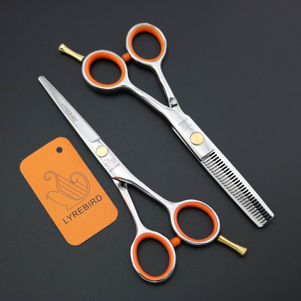 Lyrebird 5 INCH home hair scissors hairdresser cutting scissors thinning styling tool scissors NEW