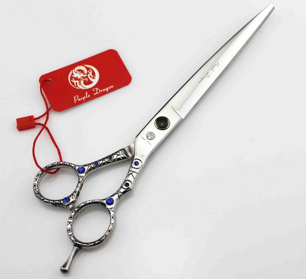 8.0'' Barber Hair Flat Silver Pet Scissors Stainless Steel Hair Scissor Hairdresser Shear Clipper