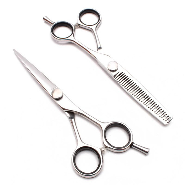 5'' 5.5'' 6'' 7'' Customized Logo Professional Human Hair Scissors Hairdressing Scissors Cutting Shears Thinning C1021