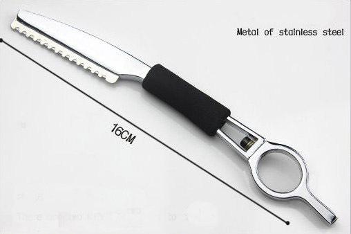 Wholesale-10pcs/lot Free Shipping Professional Hair Thin Knife Razor Blade Sword Scraping