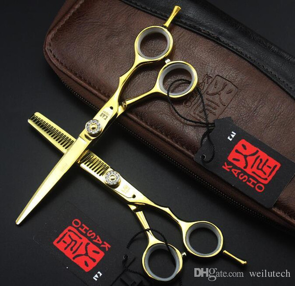 6 inch / 5.5 inch barber scissors, professional hair scissors, hairdressing scissors, S0810