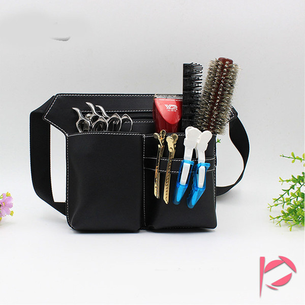 Hair Scissor Bag Hairdressing Tool Bag Barber Scissor Holster Pouch Clips Comb Hair Brush Case Shoulder Belt Hair Tool Case