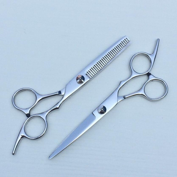 Professional 5.5/6.0 inch Hair Scissors hairdressing scissors cutting thinning scissors styling tools Barber Shears DHL 