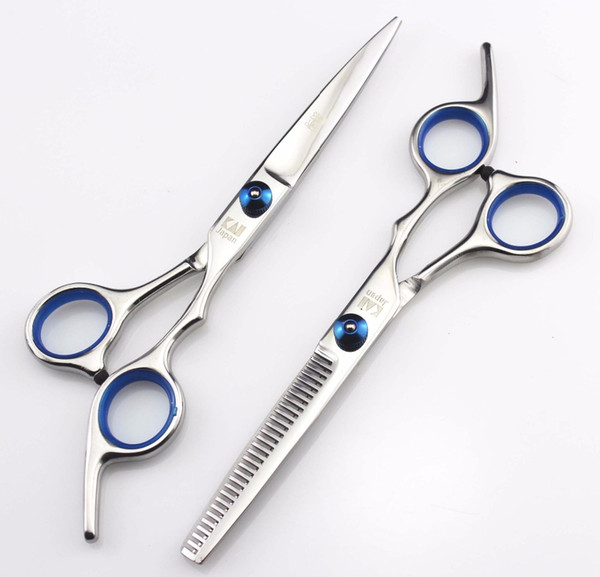 6inch Hair Cutting Thinning Scissors Professional Hairdressing Style Barber Tool Shears Regular Flat Teeth Blades Japan Kasho