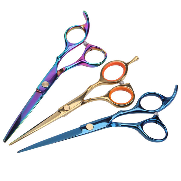 6.7 Inch Stainless Steel Hair Scissors Professional Hairdressing Straight Cutting Shears Hair Salon Hairdresser Tool