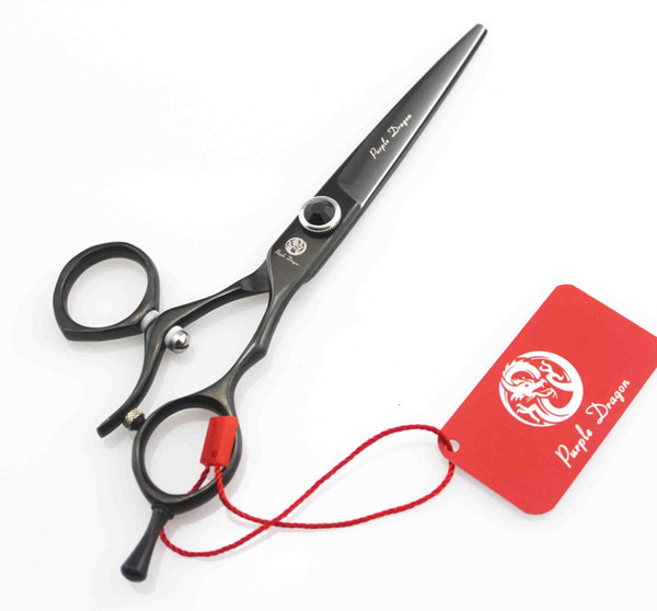 613# 5.5''/6'' Brand Purple Dragon TOP GRADE Hairdressing Scissors 440C 360 Degree Rotation Barbers Cutting Shears Hair Scissors