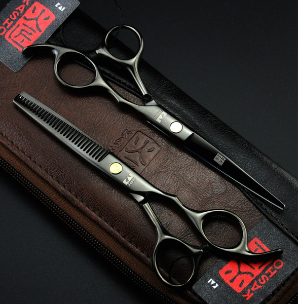 Professional 5.5/6.0 inch Hair Scissors hairdressing scissors cutting thinning styling tools Barber Shears