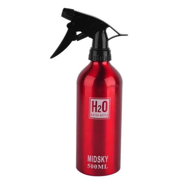 New Fashion 500ml Hairdressing Water Spray Bottle Red Blue Sprayer Bottle For Salon Home or Flower Planting Refillable Tools