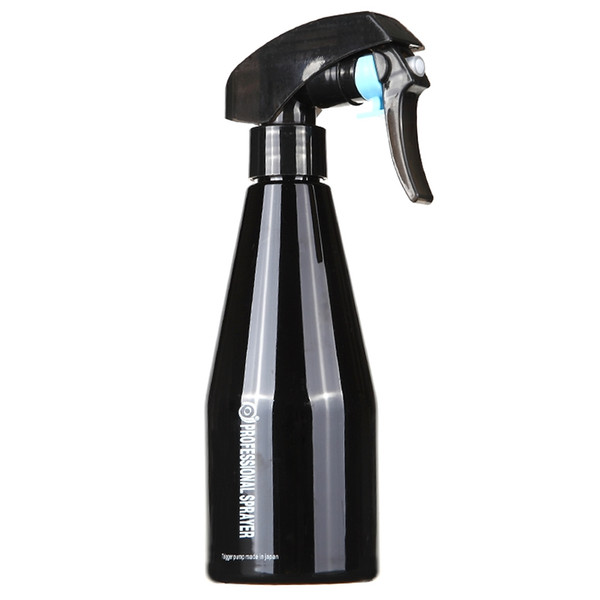 250ml Black Hair Salon Pro Hairdressing Water Spray Empty Bottle Sprayer Hair Refillable Bottle Barber Styling Sprayer Tools