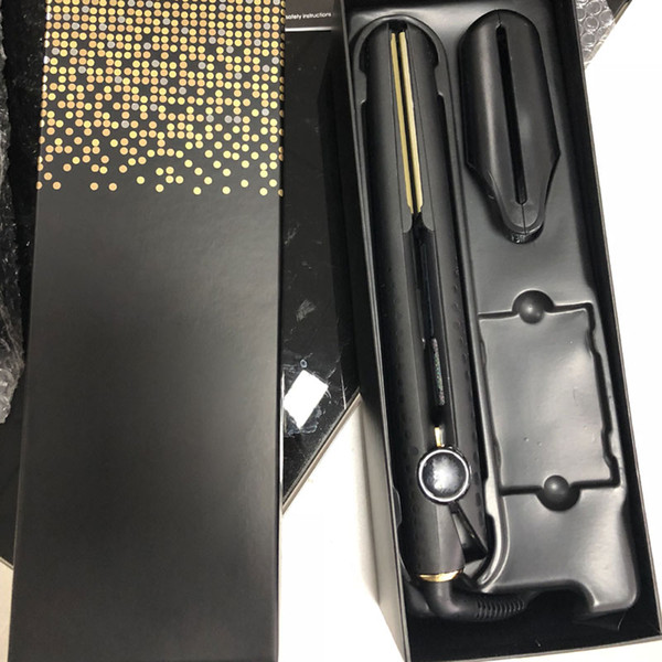 V Gold Max Hair Straightener Classic Professional styler Fast Hair Straightening Iron Hair Styling tool With Retail Box