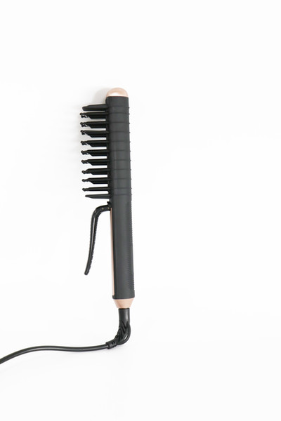 Faster Heating PTC Technology Gift Packaging Best Professional Hair Straightening Brush for sale