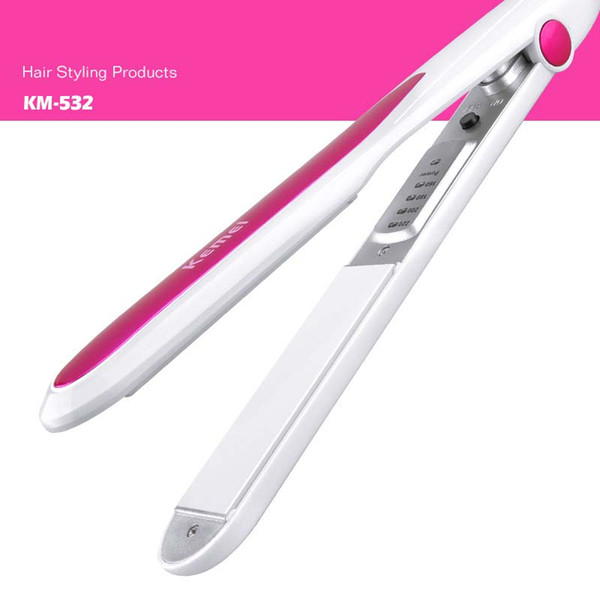 Kemei KM-532 hair straightener splint straight hair bar artifact hair straightening Iron Styling Tool