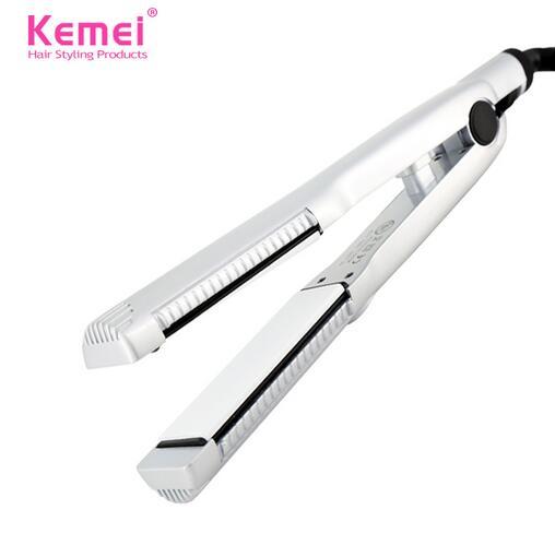 Professional hair straightener ceramic pull straight board straight clip straightening iron straightener fringe ironing board Km-1279